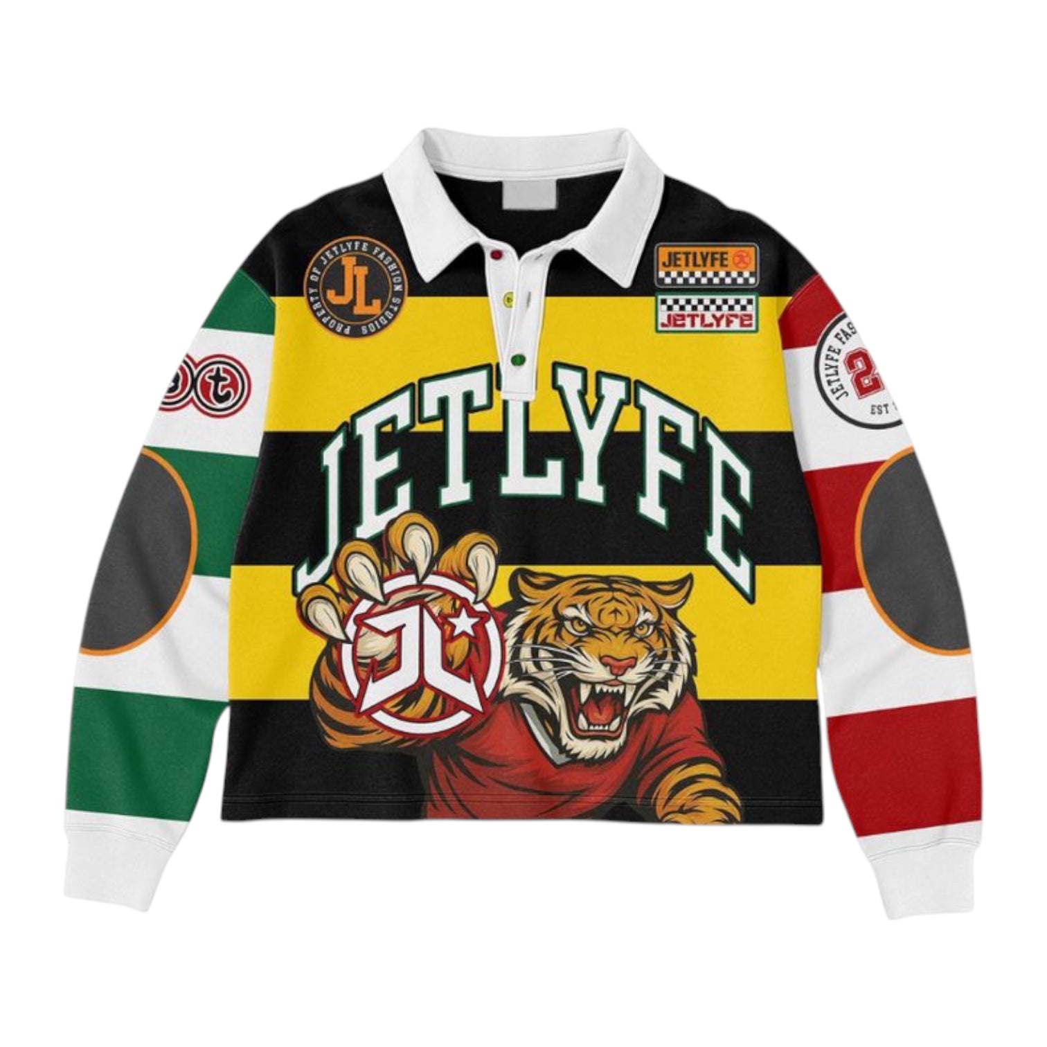 JETLYFE: Rubgy LS Polo JL021